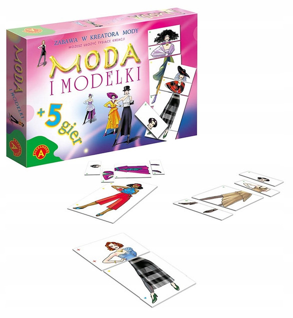Zestaw Gier, Moda i Modelki 