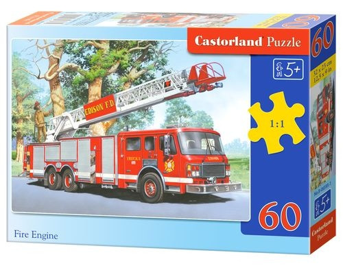 Puzzle 60 Wóz strażacki CASTOR