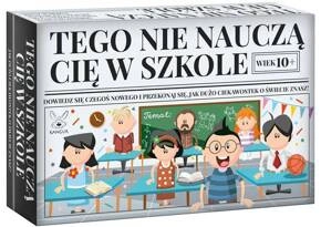 Tego Nie Nauczą Cię W Szkole Gra Planszowa Edukacyjna 10+ Kangur