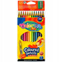 Kredki ołówkowe trójkątne 12 kol. + tem. Colorino Kids new