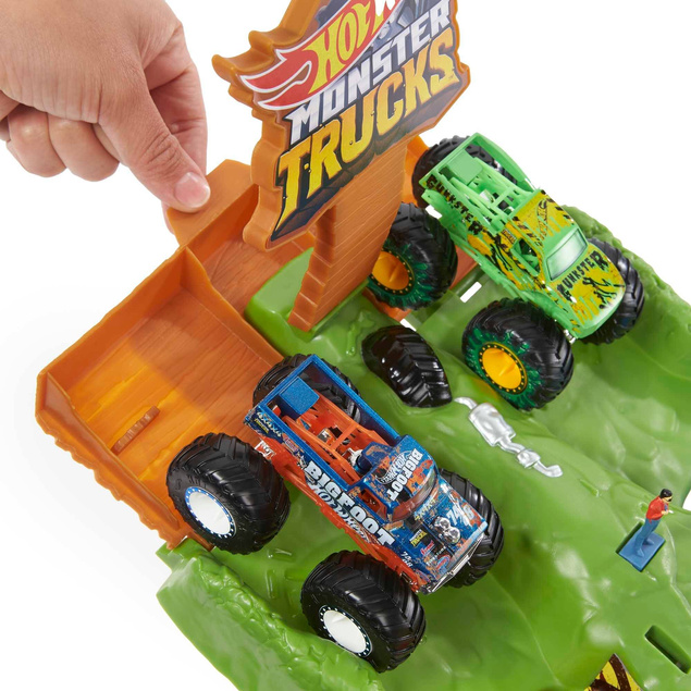 Hot Wheels Monster Trucks Tor wyścigowy HGV12 prod. Mattel