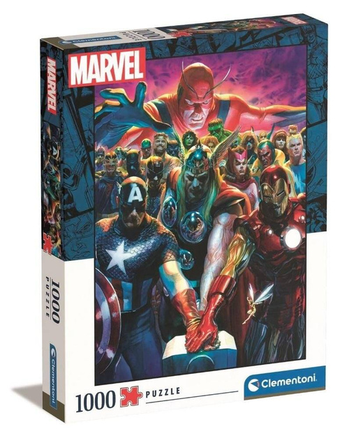 PUZZLE 1000 AVENGERS MARVEL IRONMAN THOR HULK