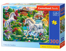 Puzzle 300 Układanka Magiczny Ogród JEDNOROŻCE ZWIERZĘTA Natura 8+ Castor