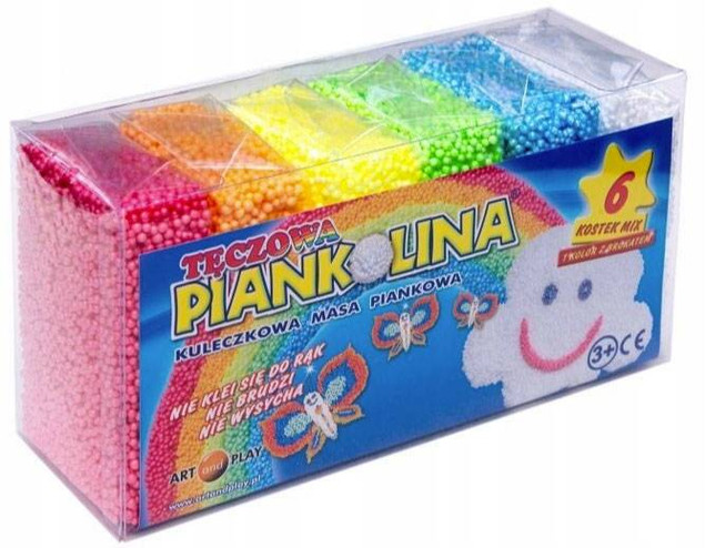 Art And Play Piankolina 6 kolorów tęczowa