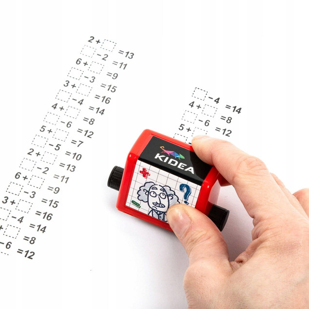 Drukarka Matematyczna RÓWNANIA Z NIEWIADOMĄ Nauka Liczenia Kidea