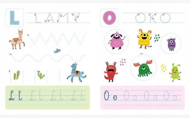 Poznaję Literki i Piszę Wyrazy Z Ścieralnym Pisakiem 4+ Aksjomat 4001