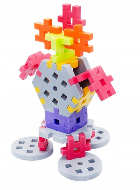 Klocki Konstrukcyjne Wafle Constructor 600 Elementów 3+ Meli 50045