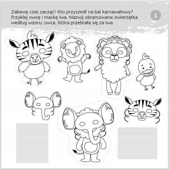 Zgadywanie-doklejanie. Łamigłówki