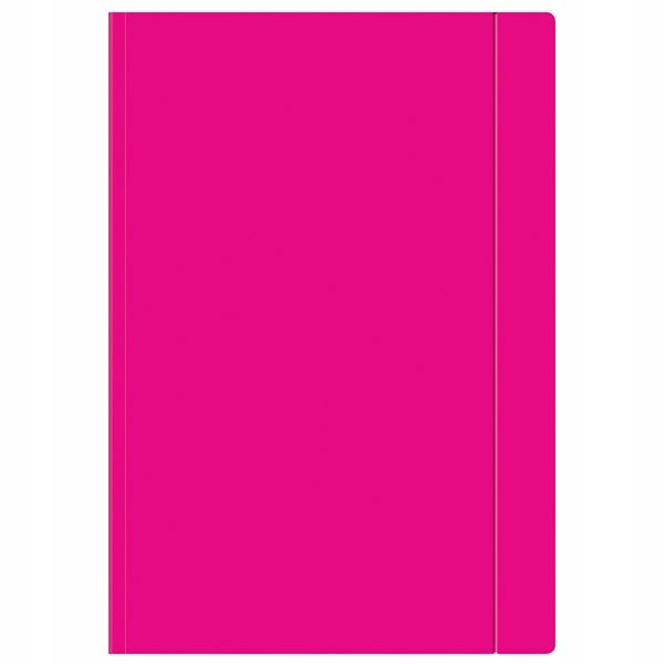 Teczka z Gumką A5 FLUO MIX KOLORÓW Interdruk