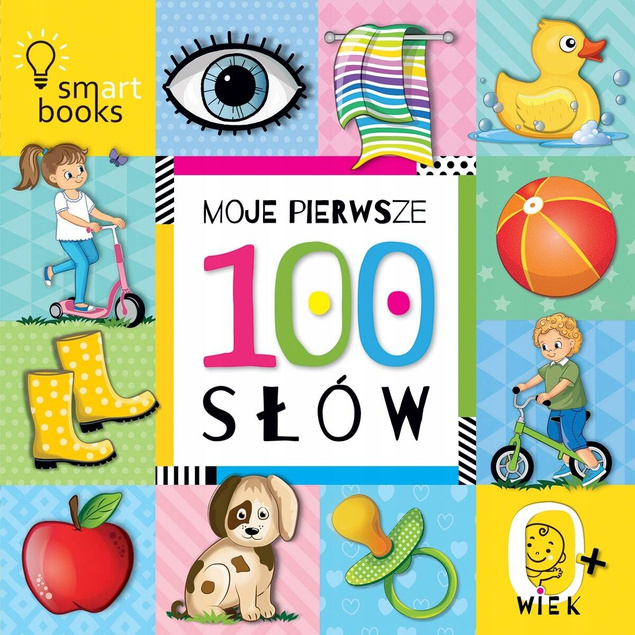 Moje Pierwsze 100 Słów Nauka Mówienia Podstawowe Słowa 0+ SmartBooks