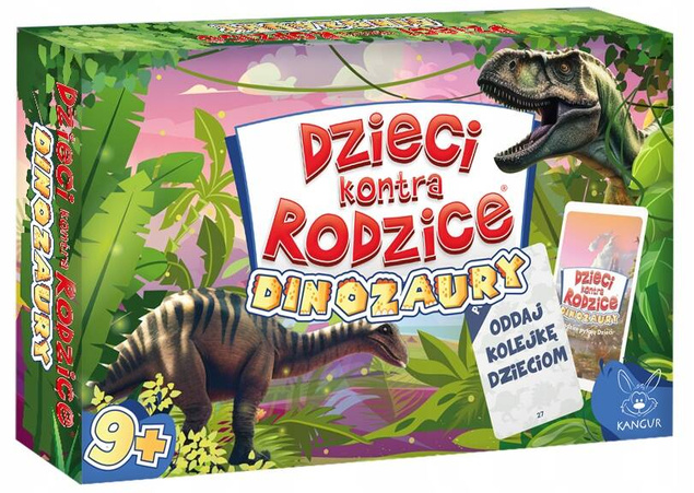 Dzieci Kontra Rodzice Dinozaury Rodzinna Gra W Pytania 9+ Kangur (Id: 210894)