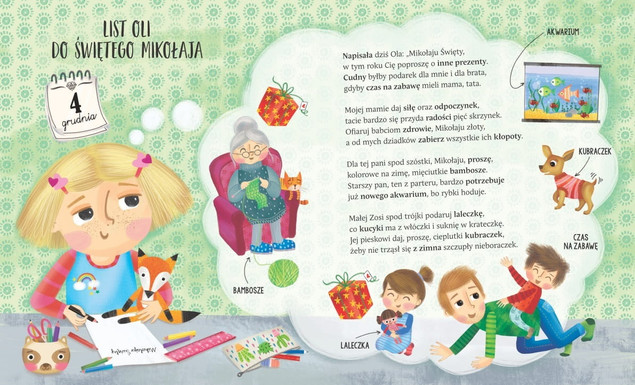 Książka Rymowanki grudniowe na adwent gotowe AWM