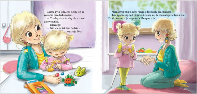 Tola idzie do przedszkola