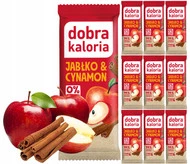 10x DOBRA KALORIA Zdrowy Baton Jabłko Cynamon 94% Owoców i Orzechów Błonnik