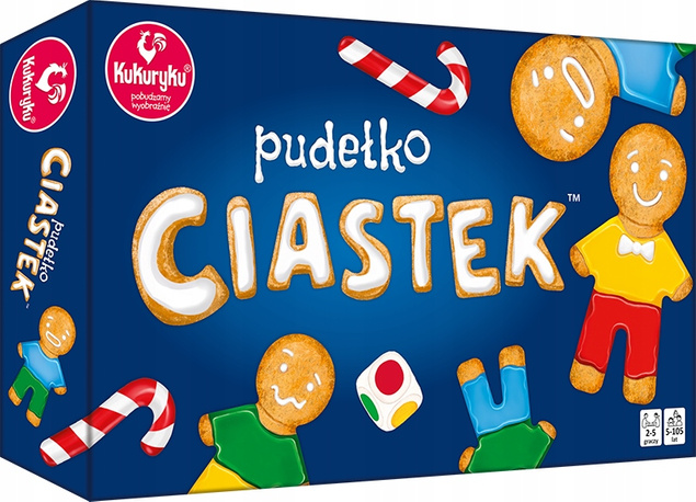 PUDEŁKO CIASTEK Gra Planszowa Rodzinna 5+ Kukuryku