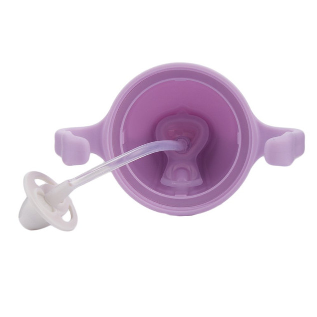 b.box Bidon ze słomką Gelato Boysenbery 6 m+ 240 ml