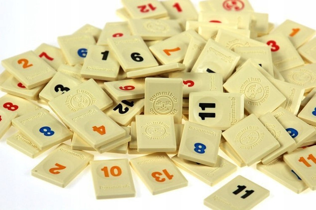 GRA RUMMIKUB STANDARD rodzinna gra liczbowa