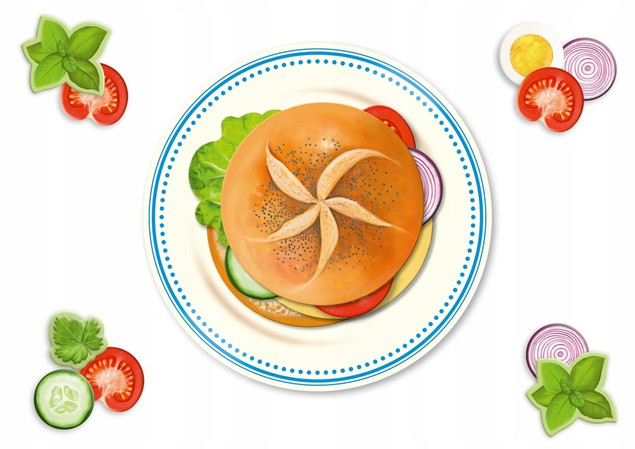 Śniadanko gra układanka GRANNA 00395