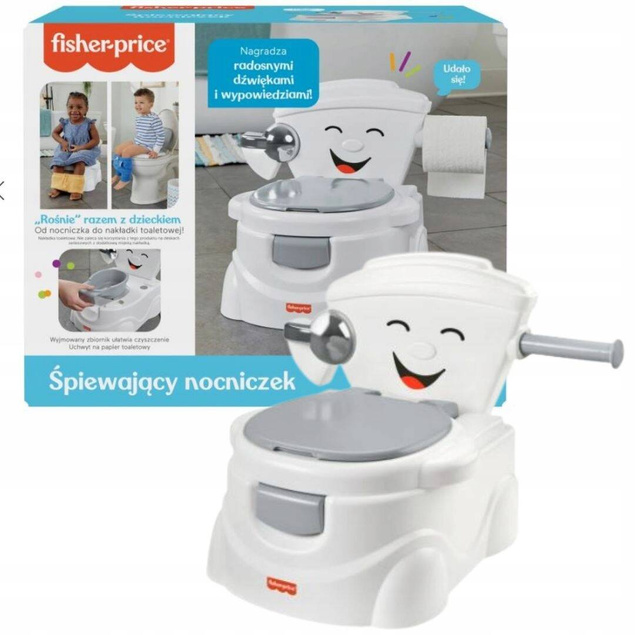 Nocnik Interaktywny Śpiewający szary HJC39 Mattel