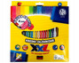 Kredki ołówkowe hexagonalne 24 kolory Astra