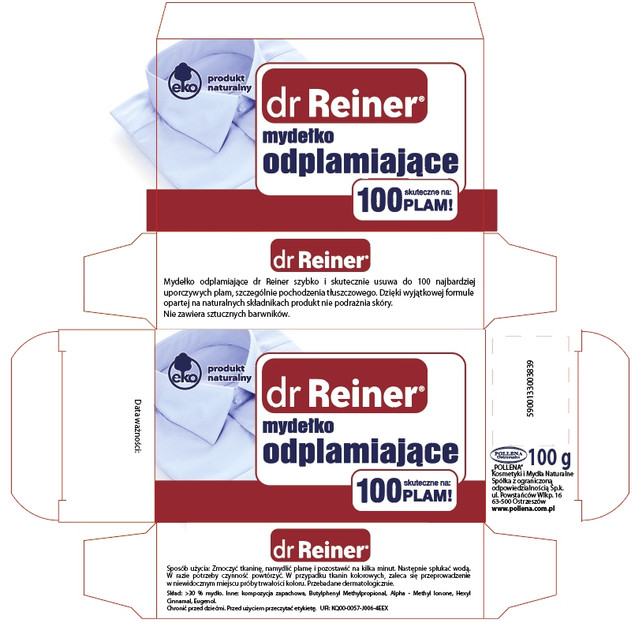 DE REINER Mydełko Odplamiające Mydło 100g x4