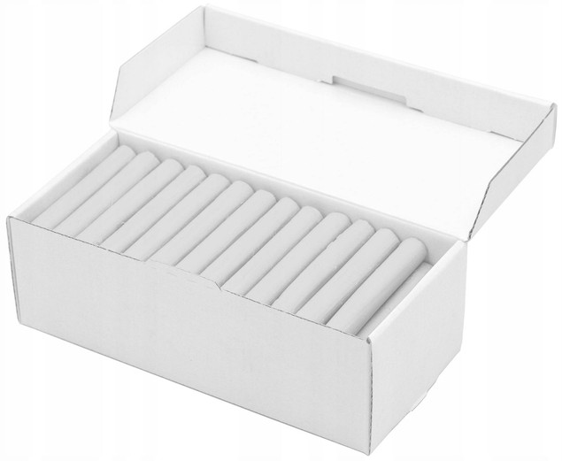 Plastelina w laseczkach luzem 1 kg - biała MONA