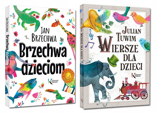 Brzechwa Dzieciom Jan Brzechwa Tuwim Wiersze Dla Dzieci Twarda Oprawa 2w1
