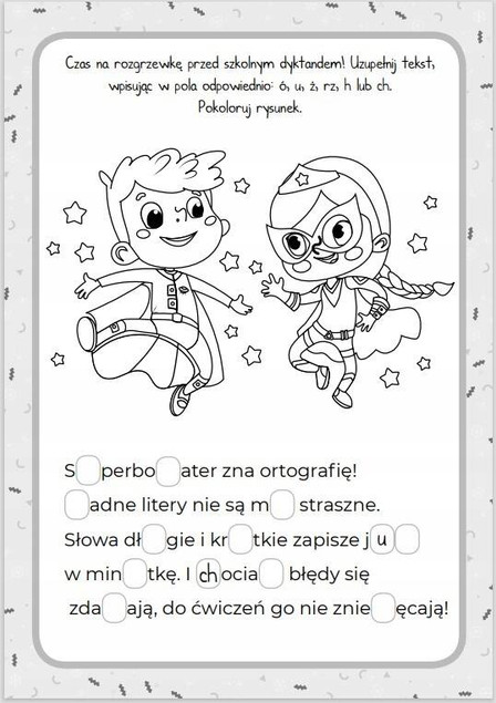 Moje dyktanda czyli zeszyt małego ucznia