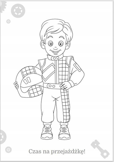 Maluszkowe malowanie. Motocykle