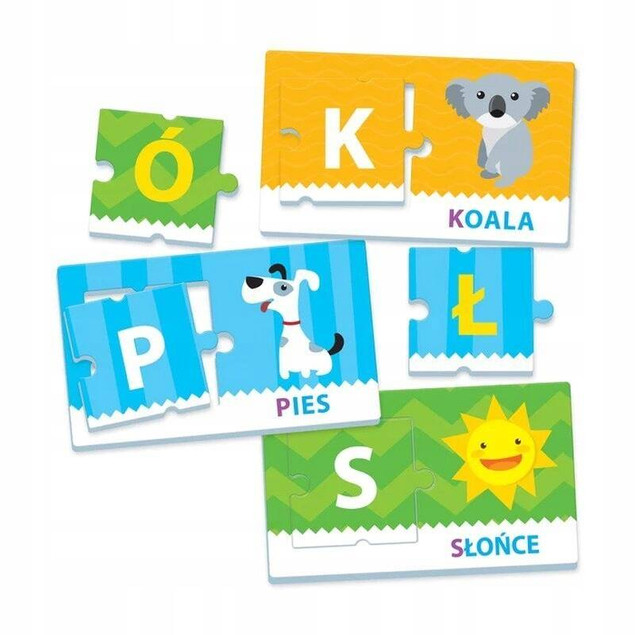 GRA EDUKACYJNA ALFABET UCZĘ SIĘ BAWIĄC CLEMENTONI