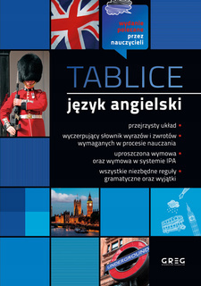 Tablice Język ANGIELSKI Szkoła Podstawowa/Liceum/Technikum J. Paciorek Greg