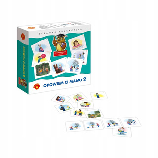 OPOWIEM CI MAMO 2 Gra Edukacyjna Budowanie Opowieści 3+ Alexander 0380