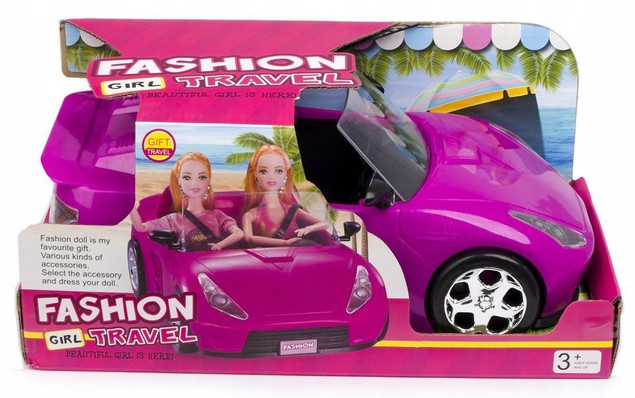 Norimpex auto Dla Lalki BARBIE Kabriolet Fashion