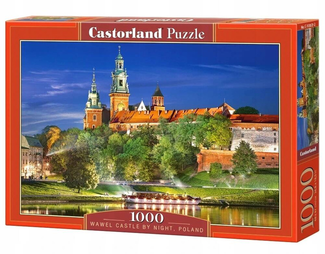 Puzzle 1000 Zamek Na Wawelu ZAMEK KRÓLEWSKI Kraków Wawel Polska 12+ Castor