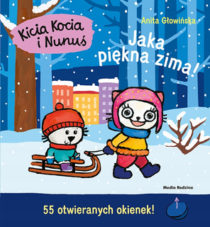 Kicia Kocia I Nunuś Jaka Piękna Zima 55 Okienek Głowińska 3+ Media Rodzina