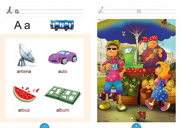 3x ELEMENTARZ CZYTANIA METODĄ SYLABOWĄ CZYTANKI BR