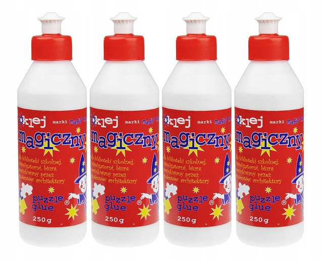 4x Klej Introligatorski Magic W Butelce 250g Kamaben