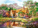 Puzzle 3000 Wilight At Woodgreen Pond Castorland