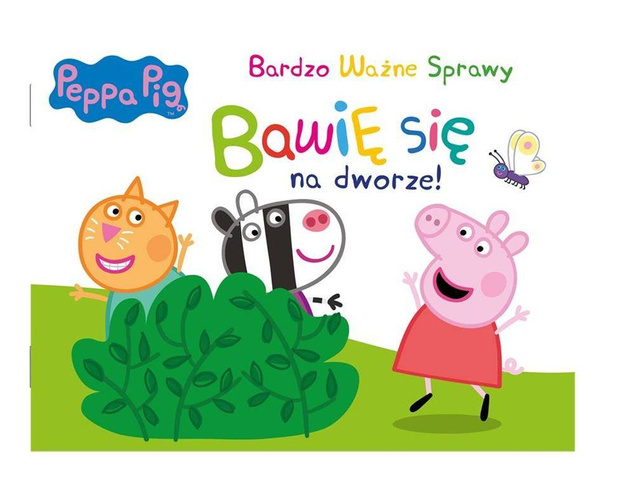 Peppa Pig Bardzo Ważne Sprawy Bawię się na dworze