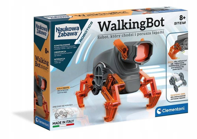 Interaktywny Robot Walking Bot Clementoni 50059