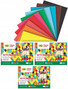 3x Blok Wycinanka A5 Papier KOLOR 10 Kart Happy Color