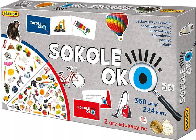 Gra Edukacyjna Sokole Oko - Foto Adamigo