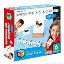 Montessori Kostka Po Kostce PISANIE 6 Kostek Zabawka Edukacyjna 7+ Multigra