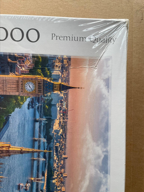 Puzzle 1000 Londyn Big Ben Tamiza Widok Krajobraz Trefl 10404 OUTLET