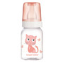 Canpol babies butelka wąska 120ml CUTE ANIMALS
