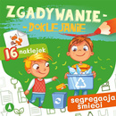 Zgadywanie Doklejanie Segregacja Śmieci Ekoćwiczenia 16 Naklejek 5+ Skrzat