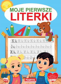 Kolorowanka Moje Pierwsze Literki Nauka Pisania Kaligrafia Martel
