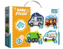 Puzzle Baby Classic Pojazdy i zawody Trefl 36071 OUTLET