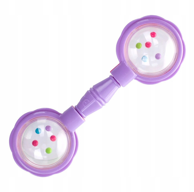 Canpol babies grzechotka SZTANGA różowa
