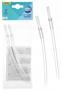 Canpol RURKI słomki WYMIENNE do kubka 2szt.